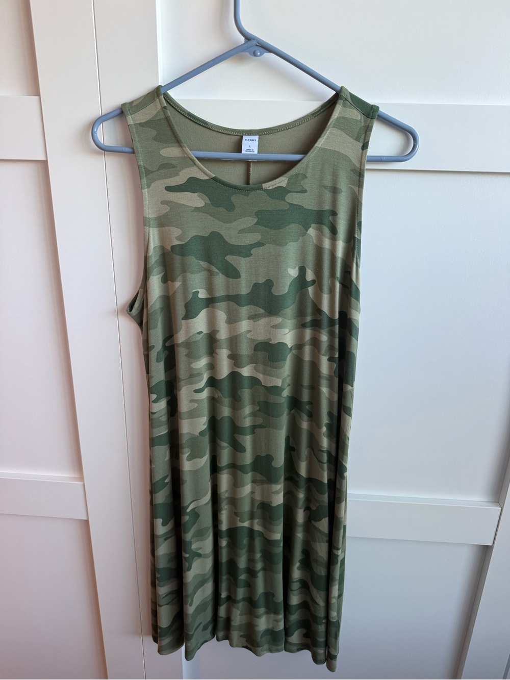 Old Navy Camo Sleeveless A-line Dress - size L